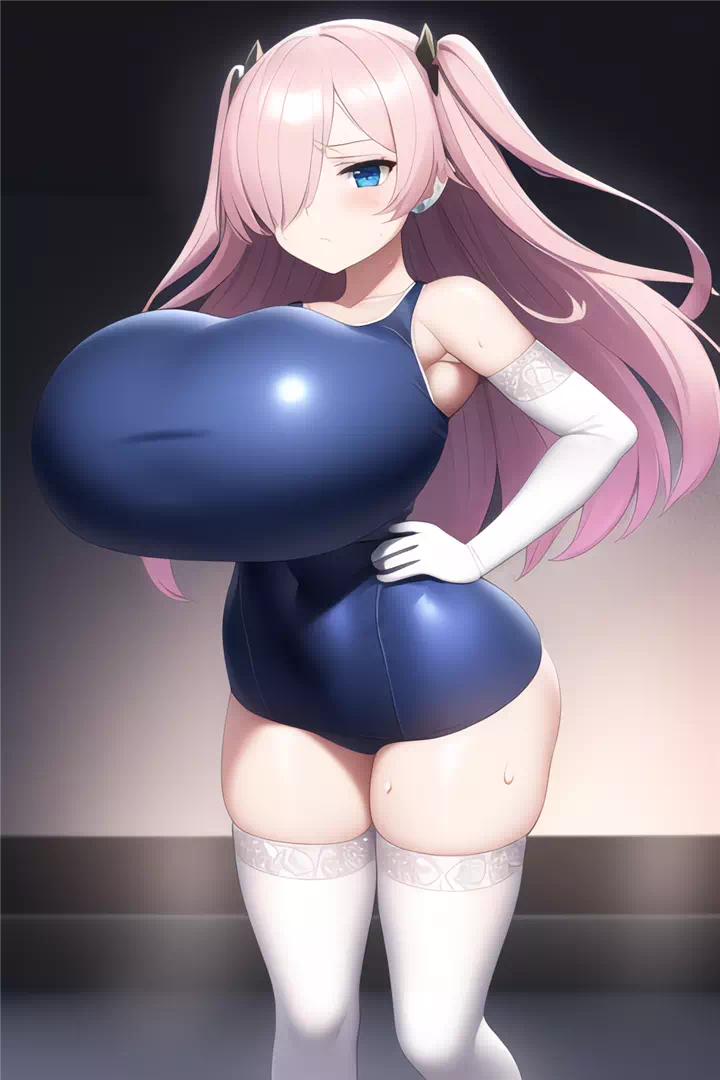 スク水ロリ爆乳看板娘(妹)_3