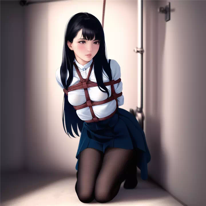 AI bondage girl (some test