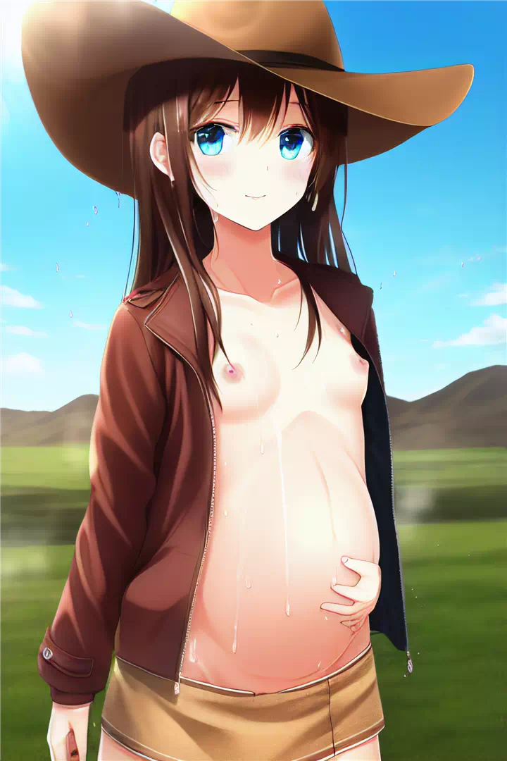 preg loli cowgirl set