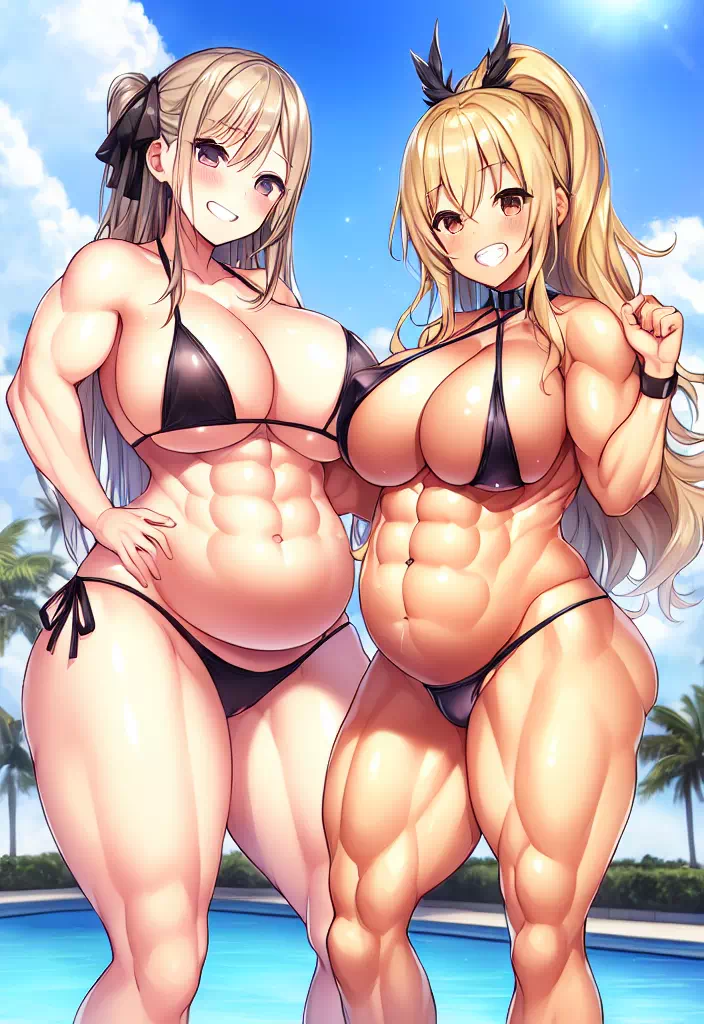 乳合わせボテ合わせ