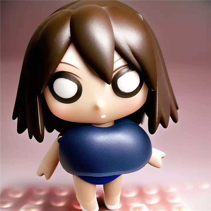 ドールフィギュア風スク水爆乳(ねんどろいど編)