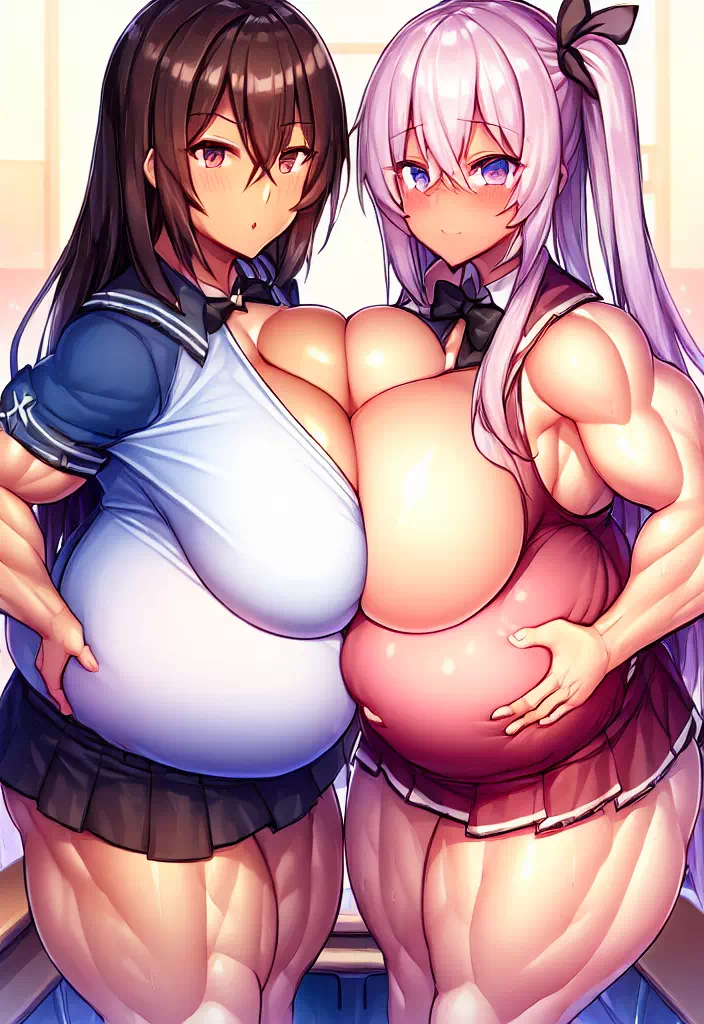 乳合わせボテ合わせ