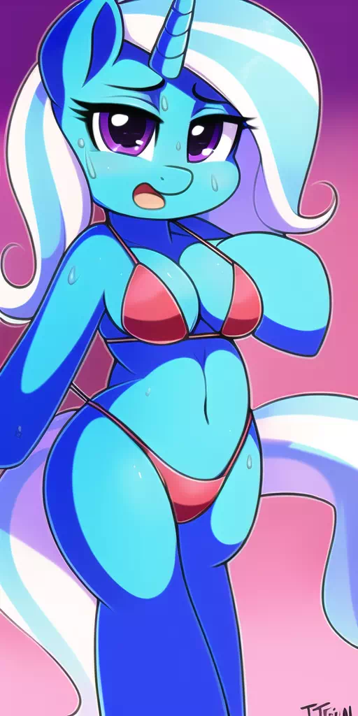 Just Trixie being a thicc cutie