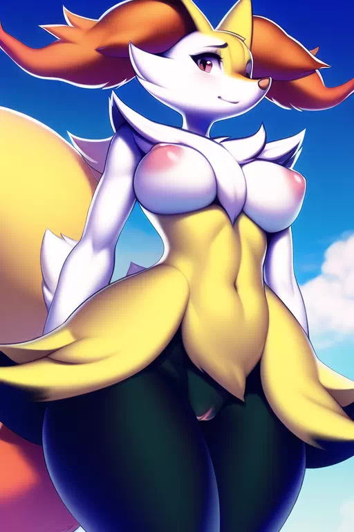 Braixen request (Big hips bonus)