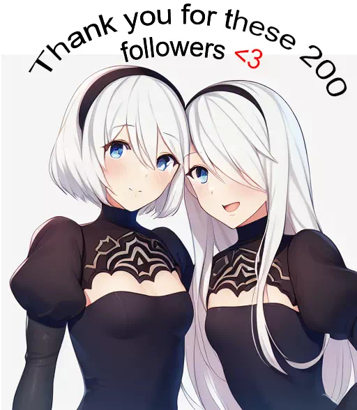 2B and A2 loli 200 followers pog