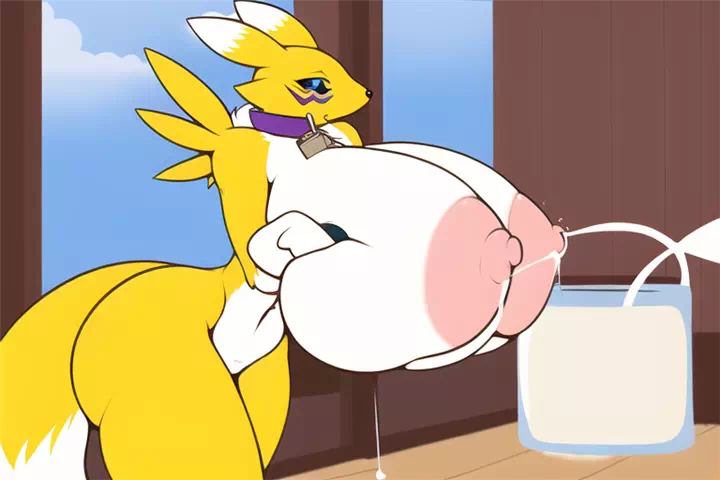 Furry Batch： Milky Renamon