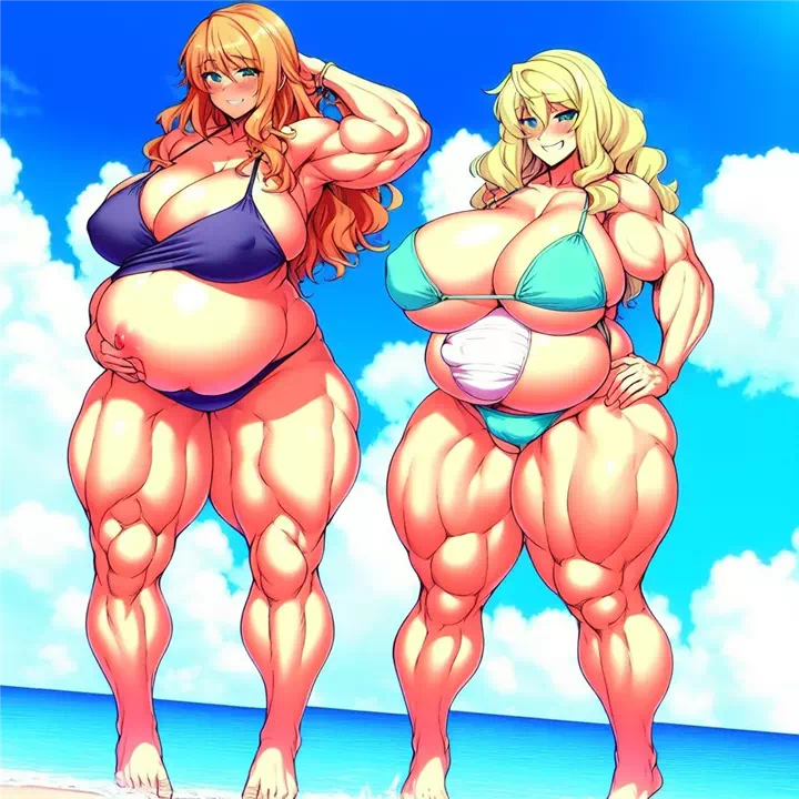 爆乳筋肉妊婦さん