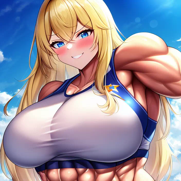 爆乳筋肉スポーツギャル