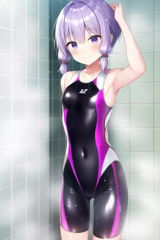 Yuzuki Yukari – Spats Swimsuit