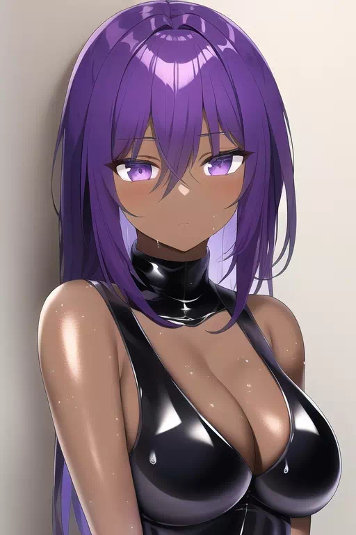 Purple Hair Latex