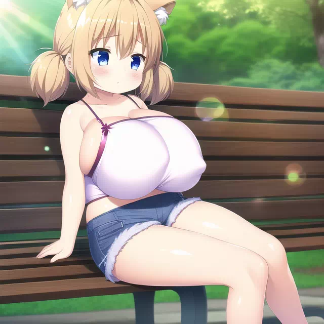 メスガキおっぱい猫の夏休み