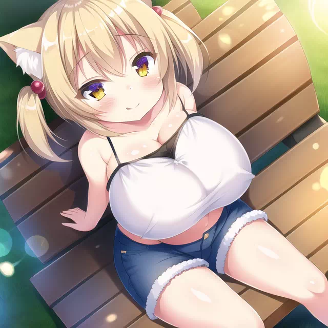 メスガキおっぱい猫の夏休み