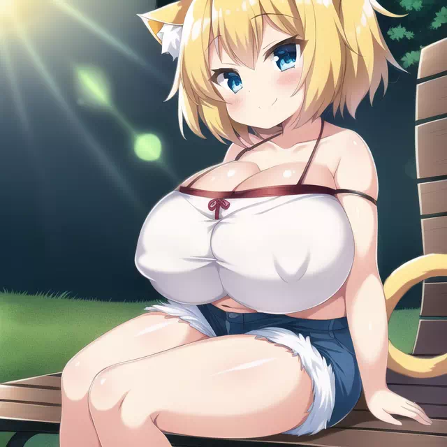 メスガキおっぱい猫の夏休み