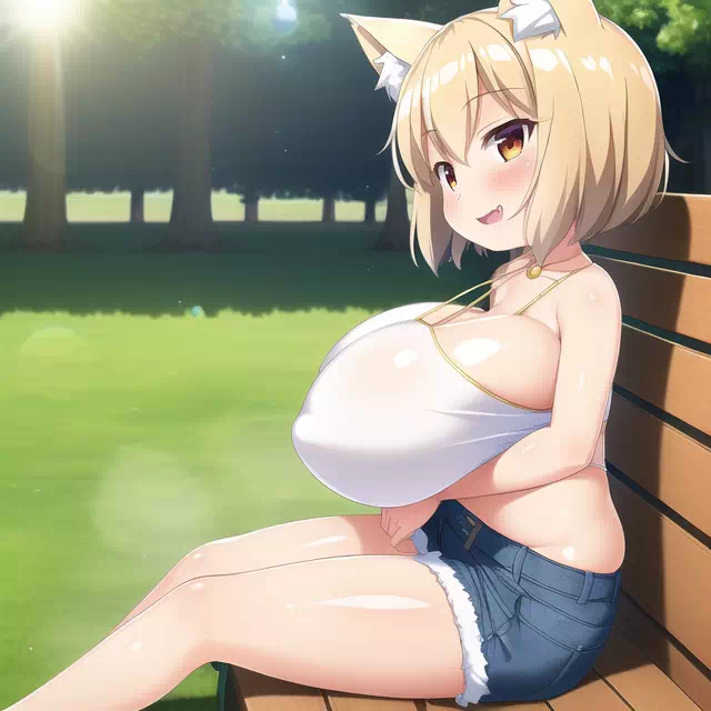 メスガキおっぱい猫の夏休み