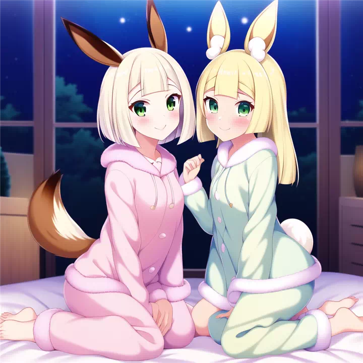 Eevee Pajama Parties!