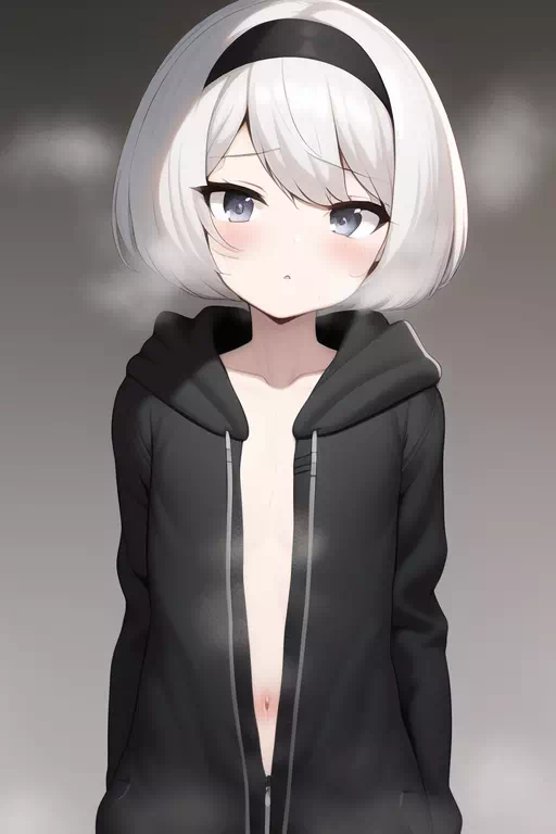 YoRHa No.2 Type B(loli) Hoodie#1