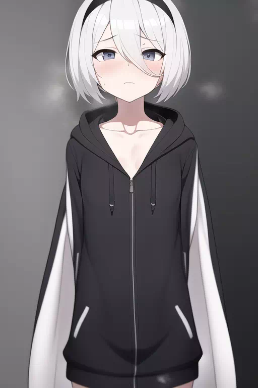 YoRHa No.2 Type B(loli) Hoodie#1