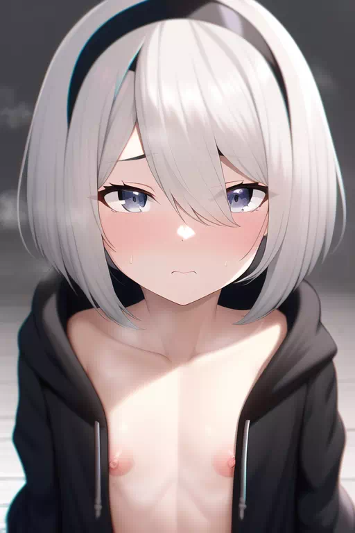 YoRHa No.2 Type B(loli) Hoodie#1