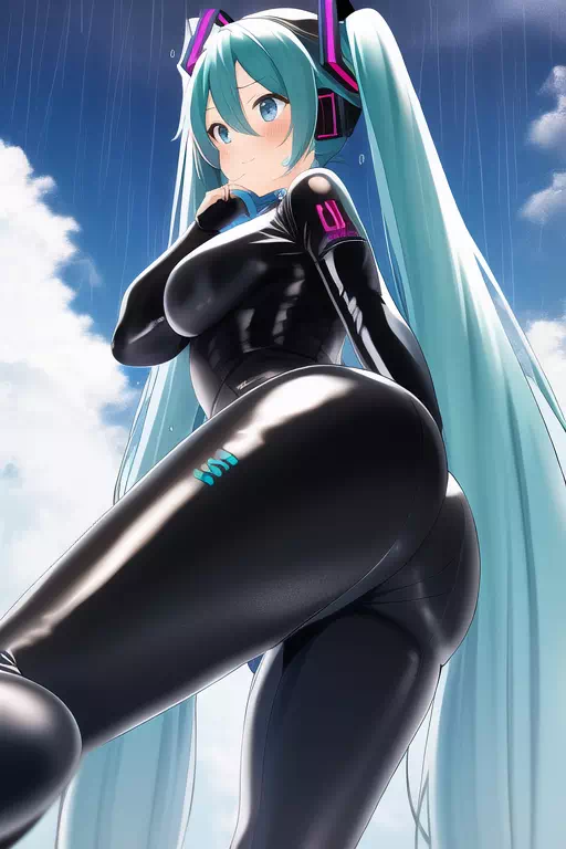 Hatsune miku ass