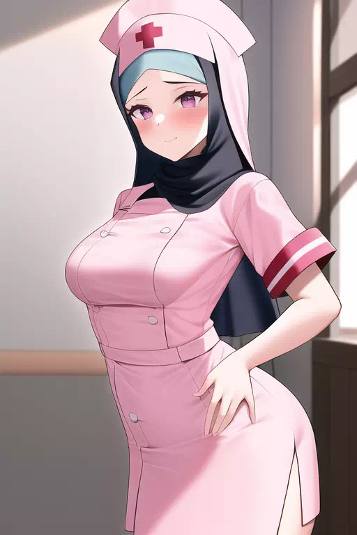 Hijab nurse