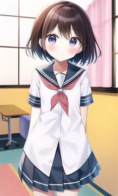 AIにかわいい女の子に服を脱がせてもらいました