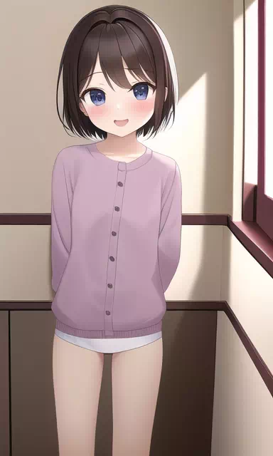 AIにかわいい女の子に服を脱がせてもらいました