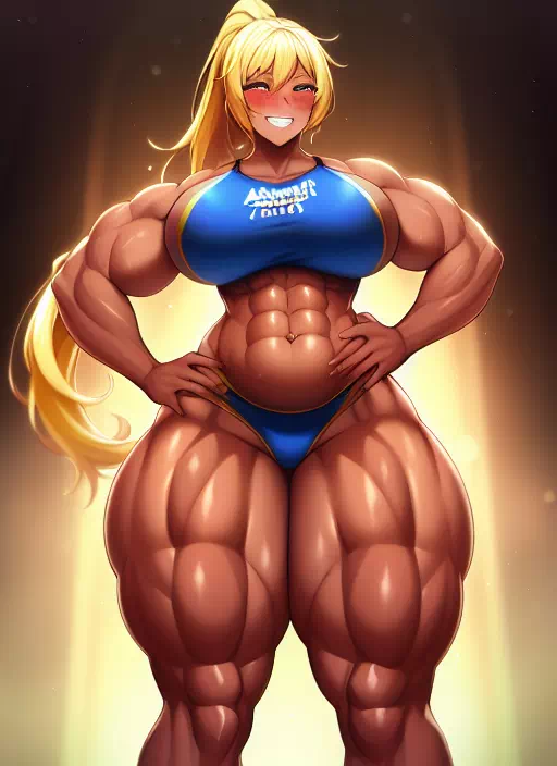 爆乳筋肉ギャル