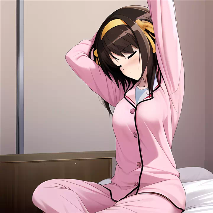 [AI-generated] Suzumiya Haruhi