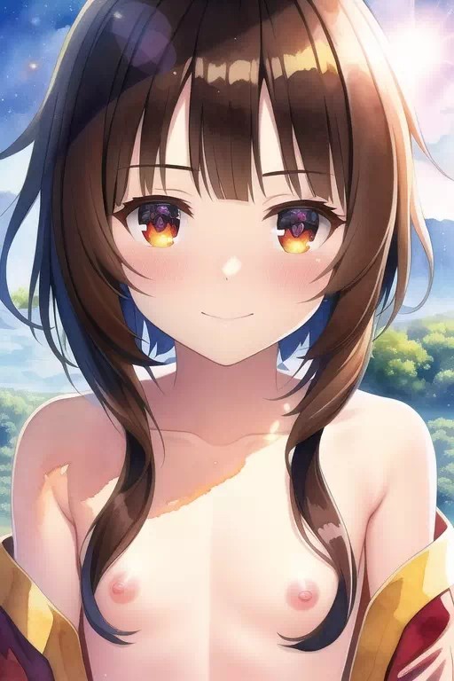 Topless Megumin!