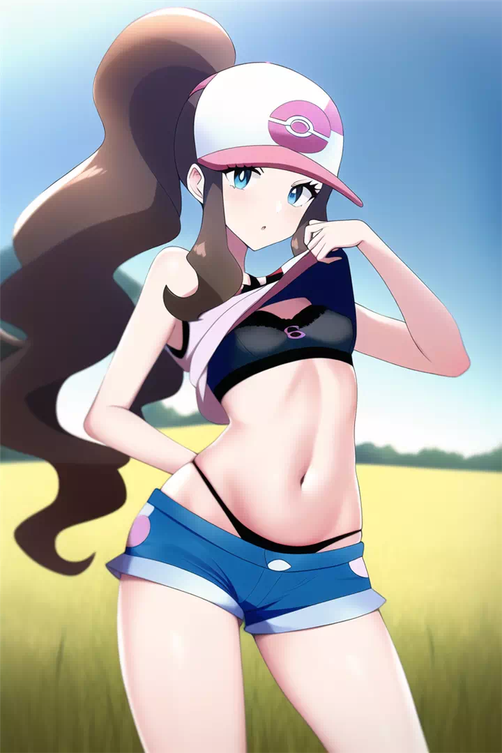 Hilda in the fields