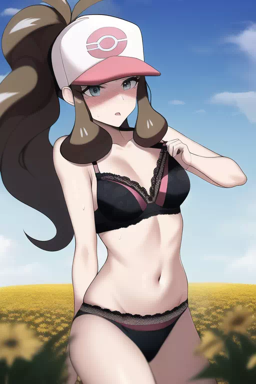 Hilda in the fields