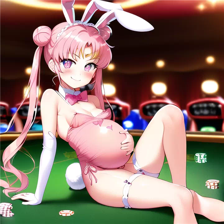 Casino Pregnant Chibi Moon