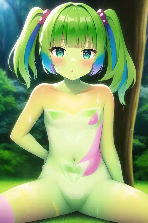 【NovelAI】#10 Green Girl 2