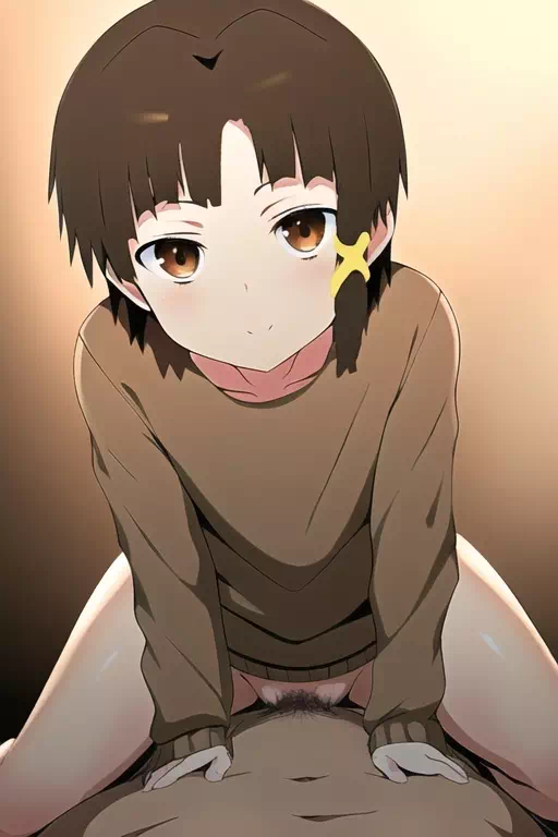 Lain in a Sweater, Straddling