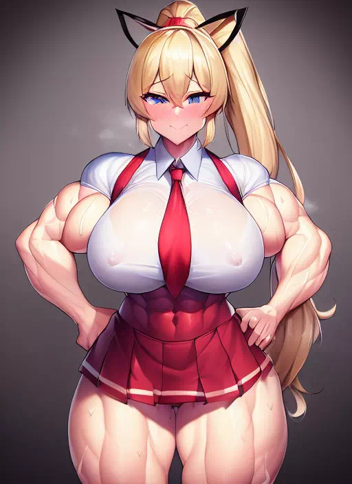 爆乳筋肉ギャル