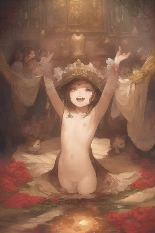 絵画の中の少女