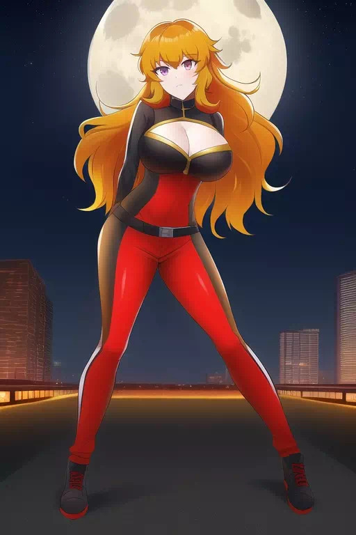 yang xiao long bodysuit