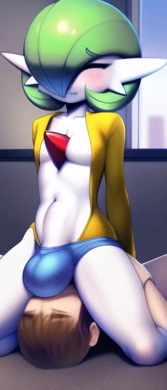 Femboy Gardevoir Facesitting