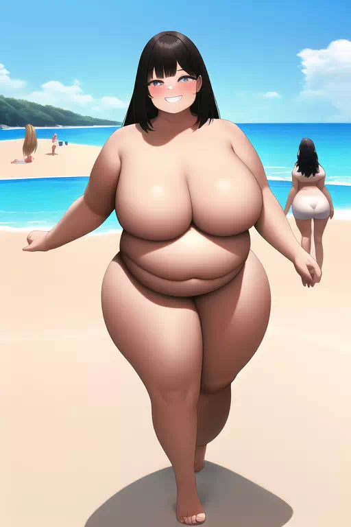 Big Girls On The Beach