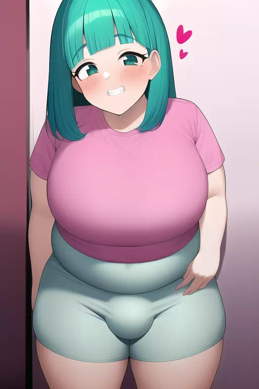 Cute Futa Waifu Weight Gain