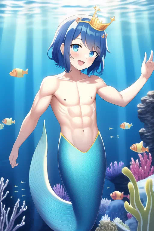 From Diver Girl to Merboy Prince