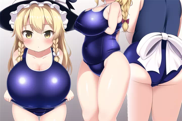 何処かで見たようなスク水爆乳詰め合わせ