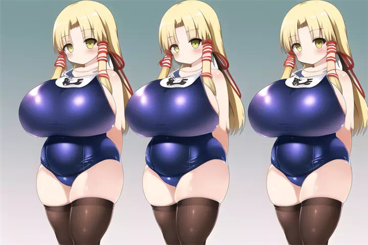 何処かで見たようなスク水爆乳詰め合わせ