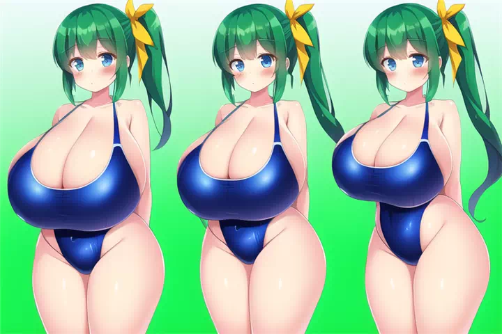 何処かで見たようなスク水爆乳詰め合わせ