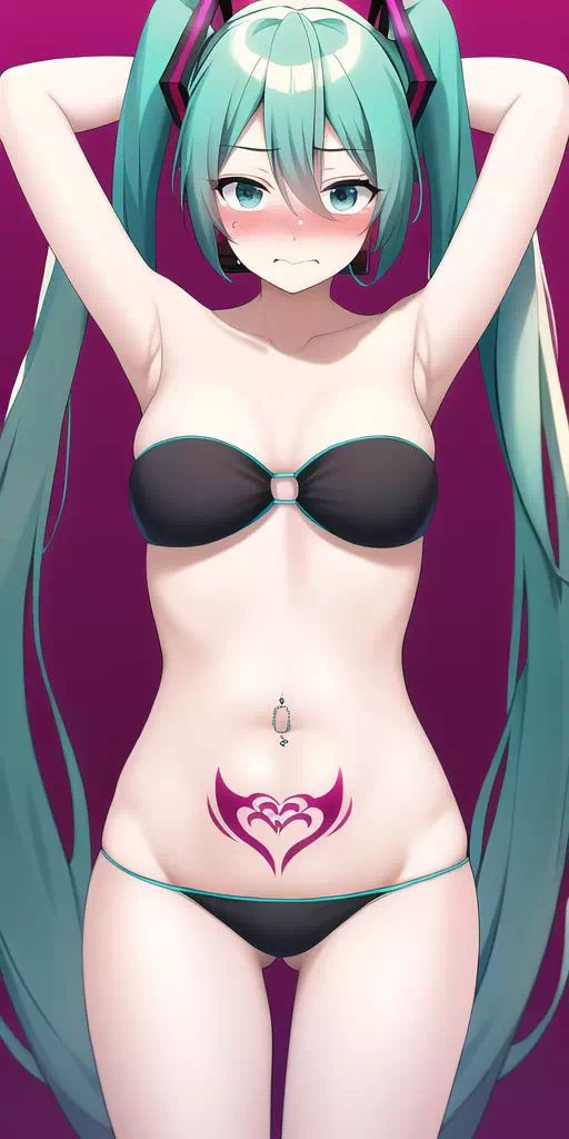 Miku Bikini Photoshoot