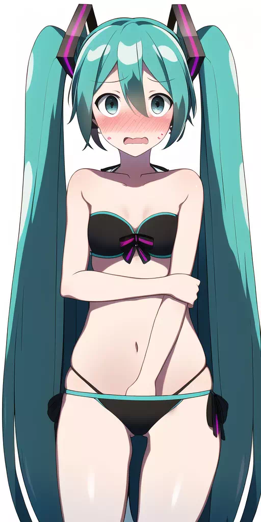 Miku Bikini Photoshoot