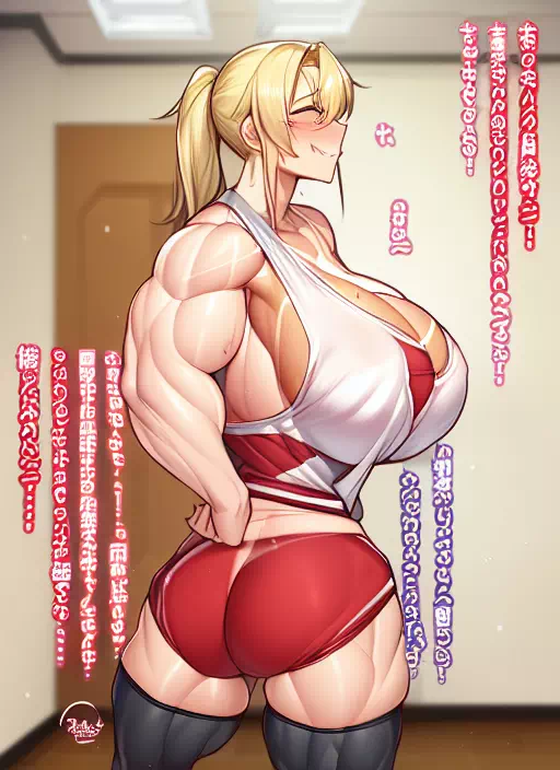 爆乳筋肉ギャル