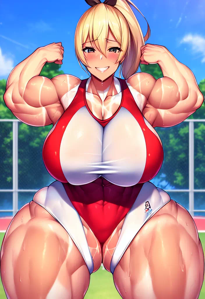 爆乳筋肉ギャル