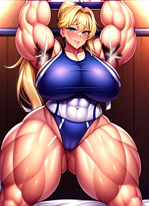 爆乳筋肉ギャル