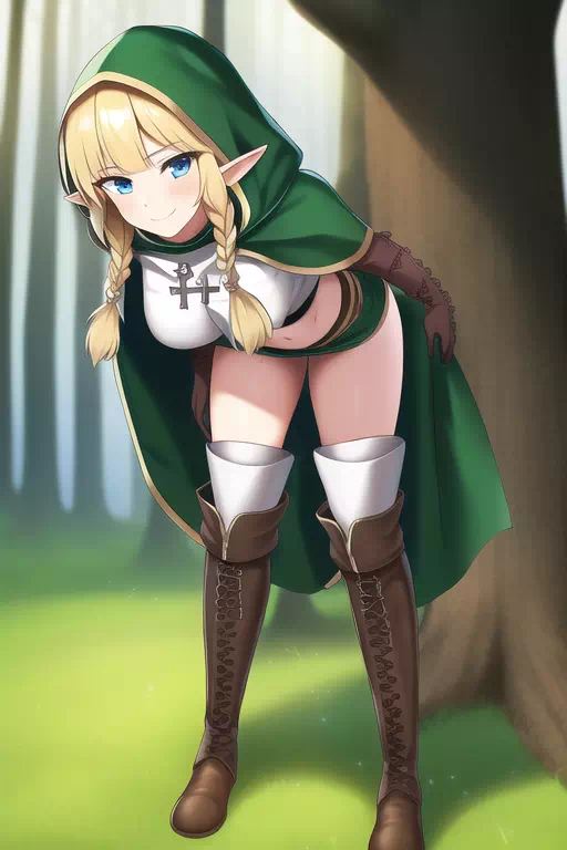 Linkle in the forest